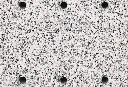 granite light, finely blasted